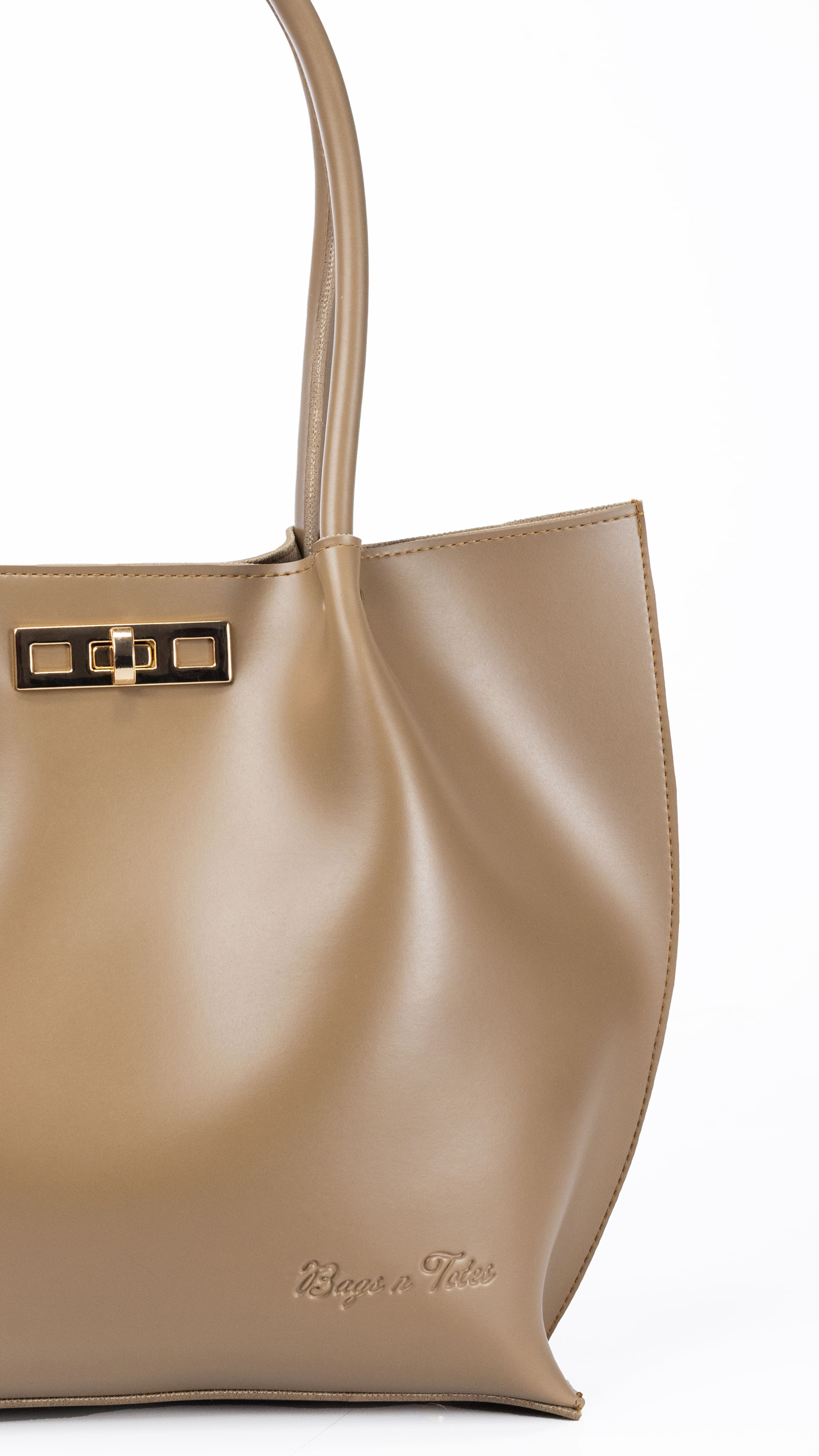 Soft Tote Dark Brown