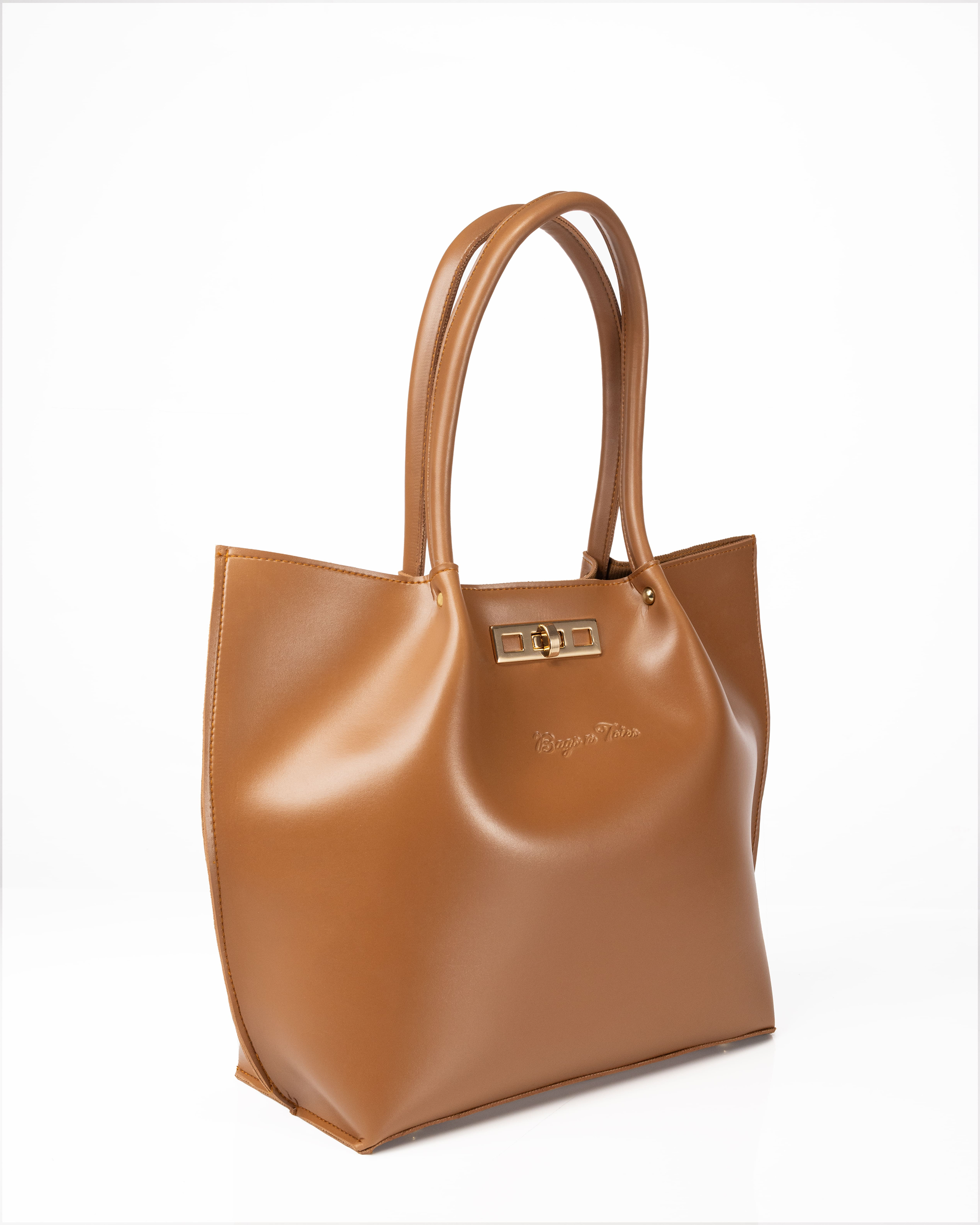 Soft Tote Dark Brown