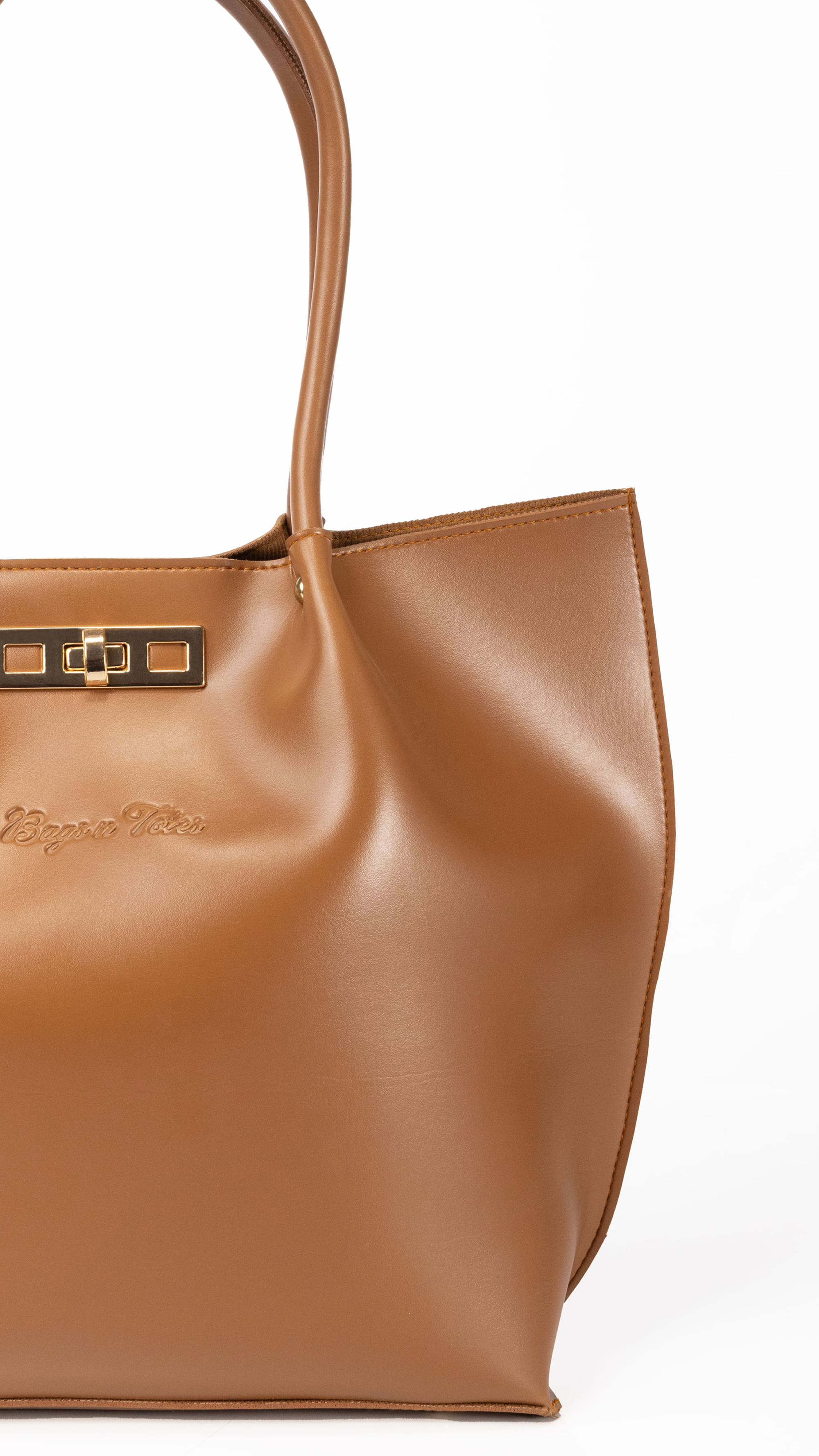 Soft Tote Dark Brown