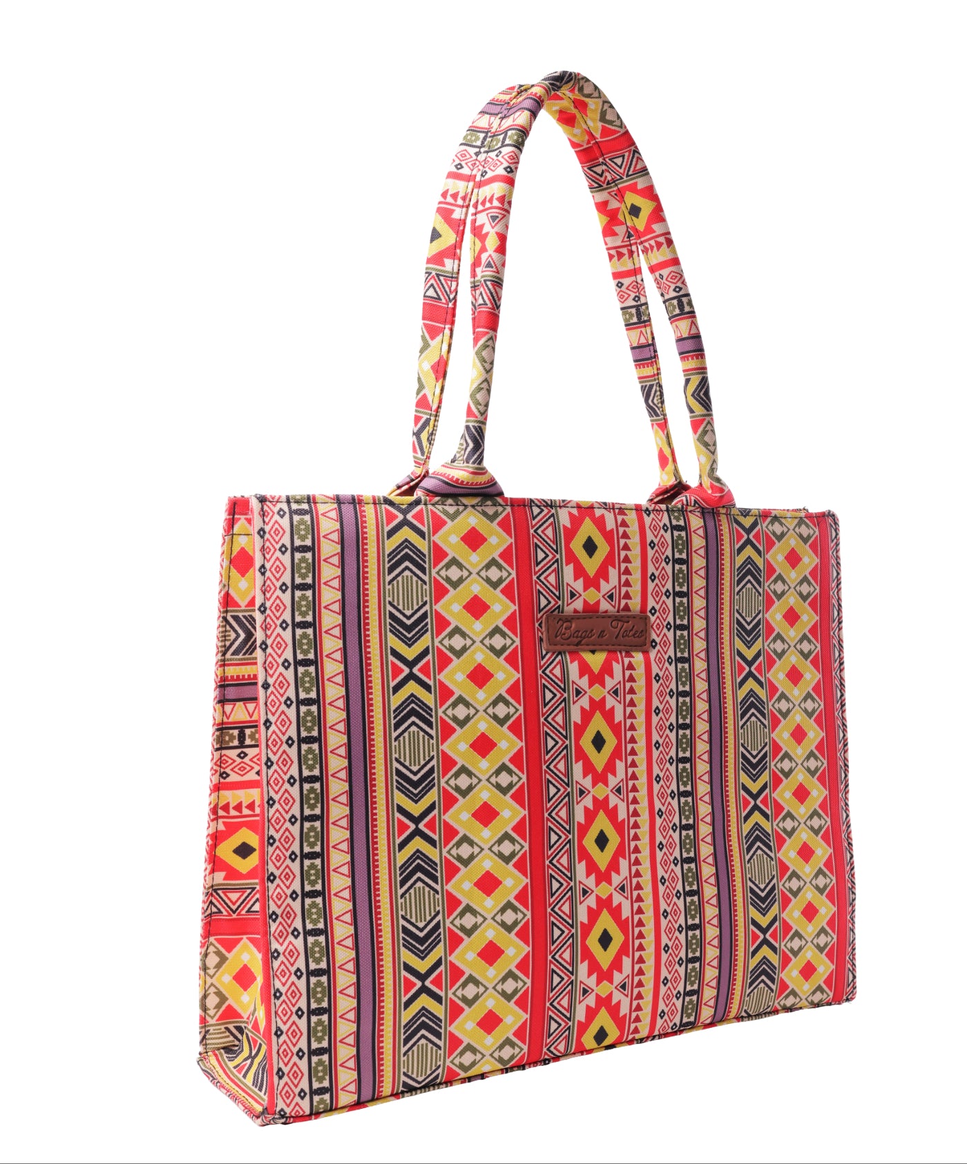 Canvas Tote Bag-Yellow