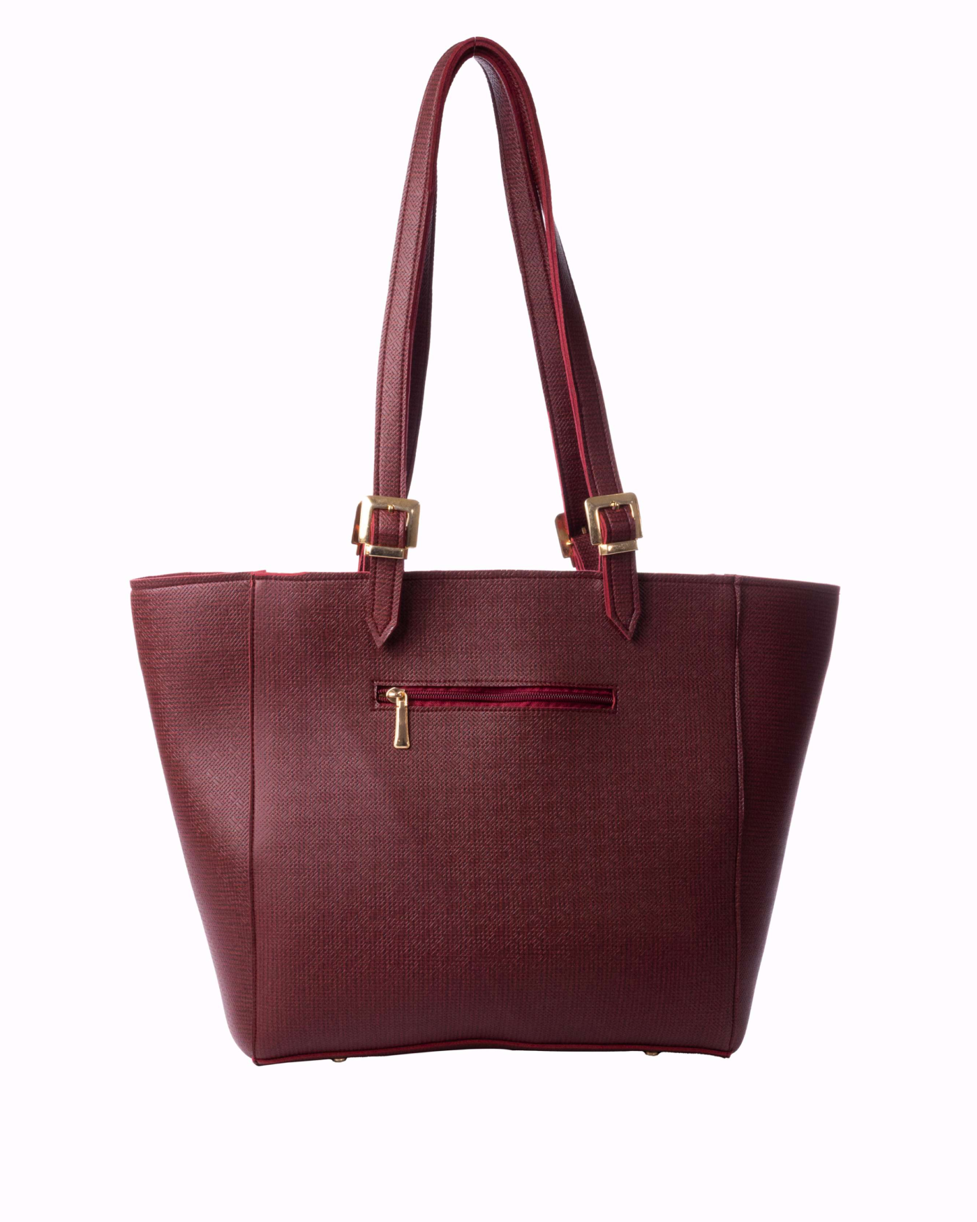 Signature Textured Tote Mustard