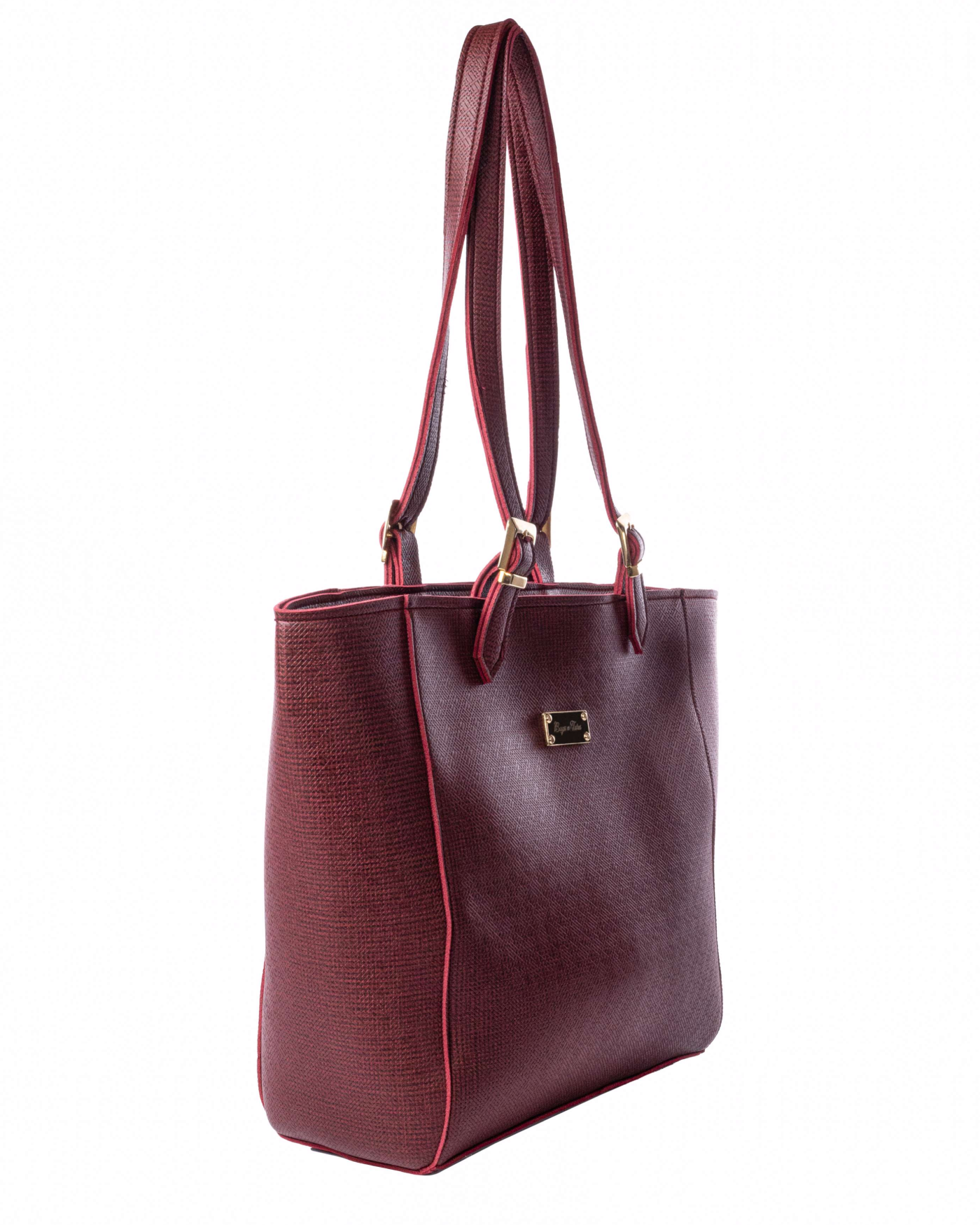 Signature Textured Tote Mustard