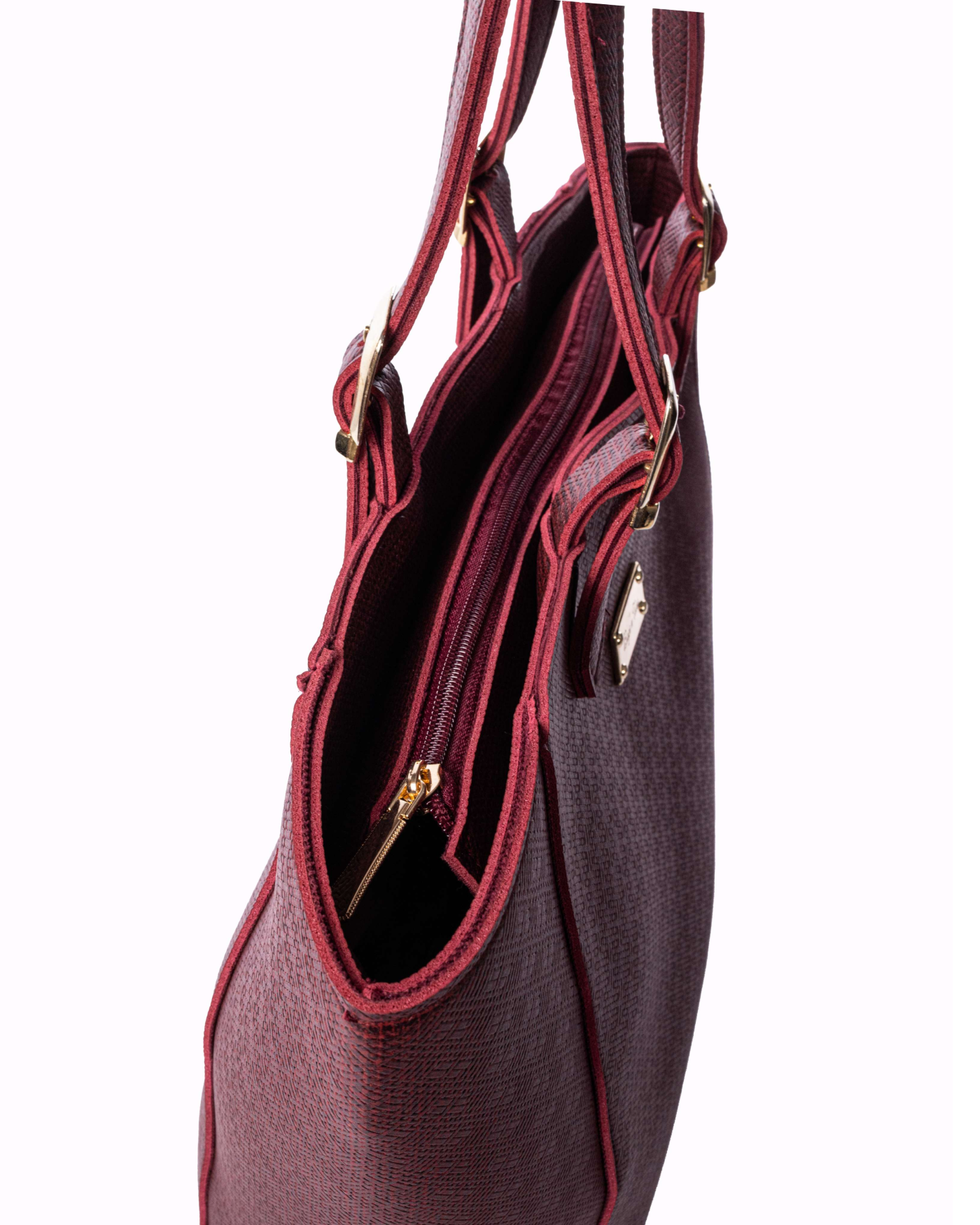 Signature Textured Tote Mustard