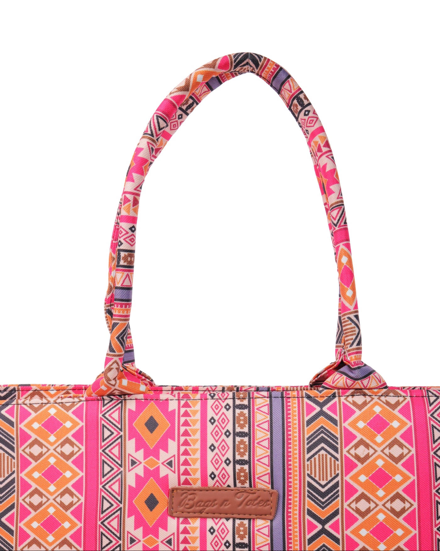 Canvas Tote Bag- Pink